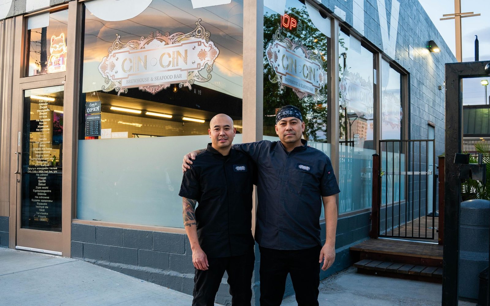 Cin Cin Brewhouse and Seafood Bar in downtown Las Vegas